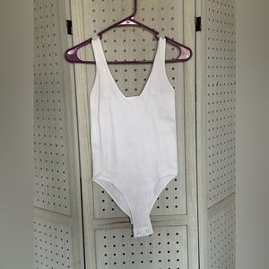 Aura White Bodysuit